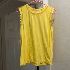 Lilly Pulitzer Yellow shirt